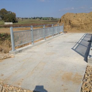 Bau von zwei Brücken in Orbetello, Ortschaft Migliorina, Provinz Grosseto